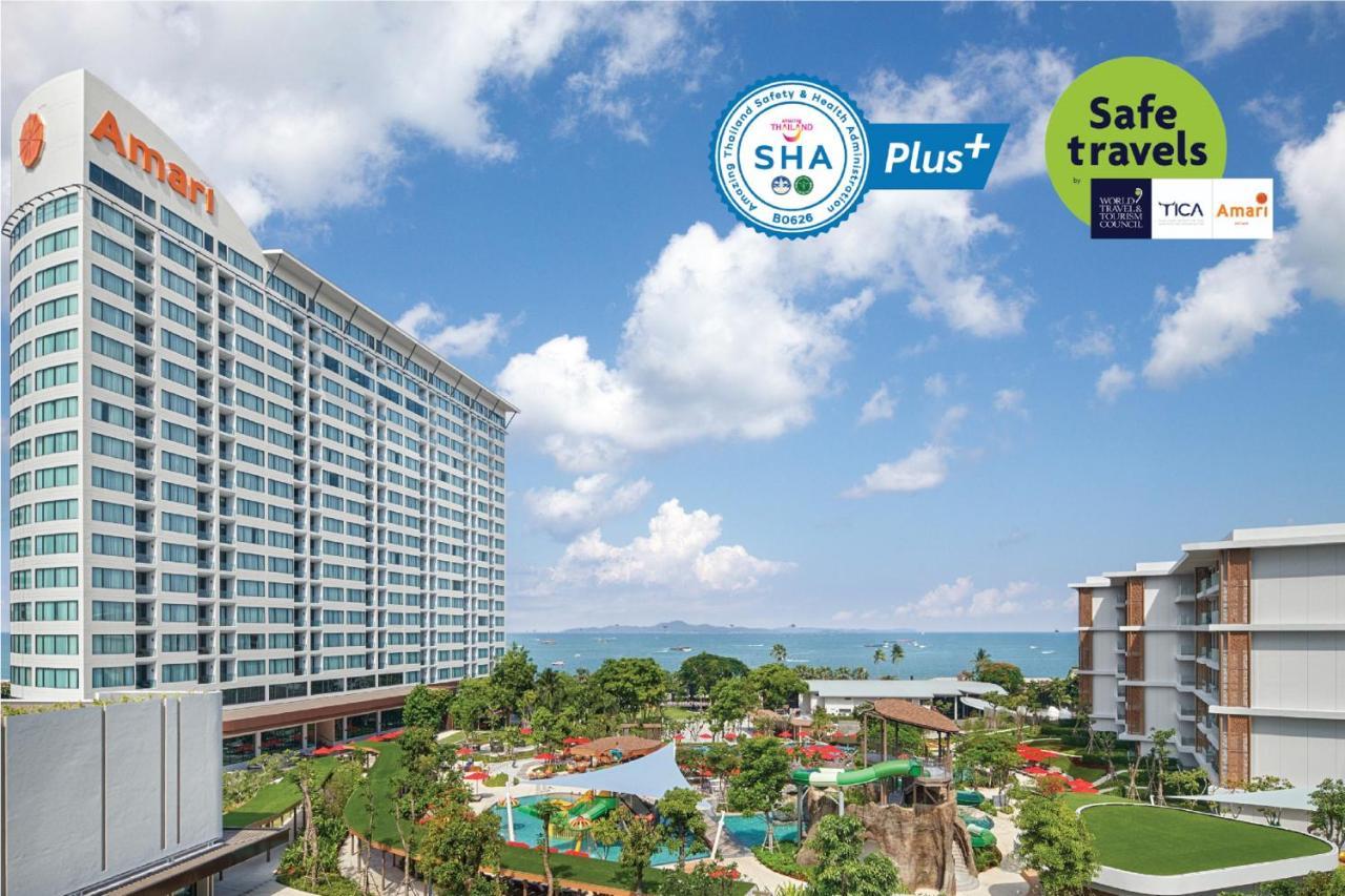 Amari Pattaya Hotel Luaran gambar A view of the hotel